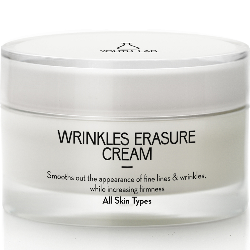 YOUTH LAB. Wrinkles Erasure Cream All Skin Types, 24ωρη Αντιρυτιδική-Συσφικτική Κρέμα Lifting 50ml