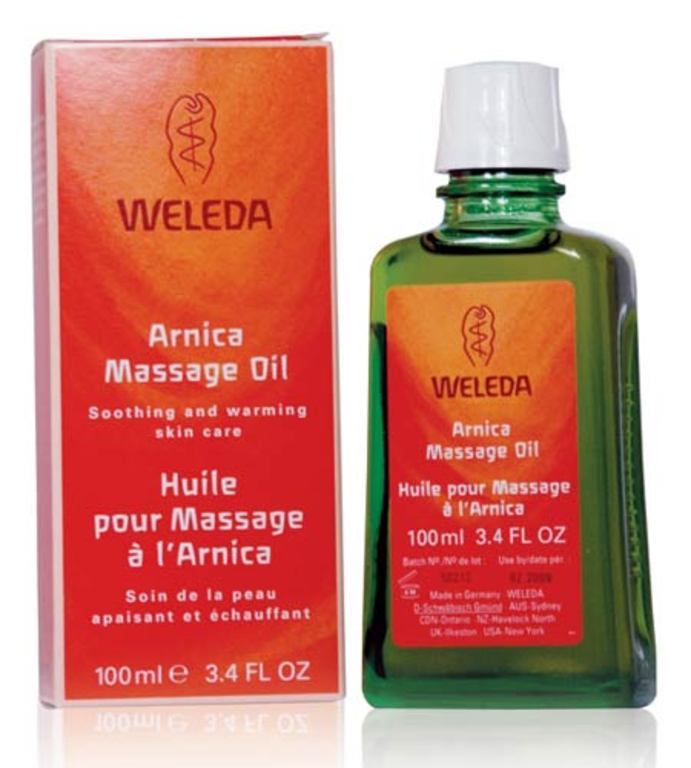 Weleda Arnica Massage Oil-Λάδι Άρνικας Ιδανικό Για Θεραπευτικό Μασάζ 100ml