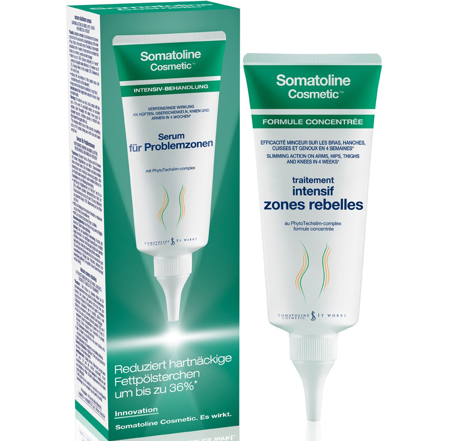 Somatoline Cosmetic Serum Zones Rebelles Ορός Αδυνατίσματος για Δύσκολες Περιοχές, 100ml
