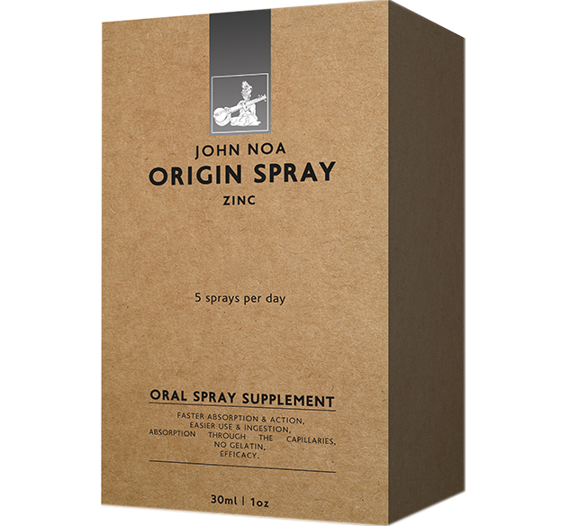 John Noa Origin Spray Zinc Ψευδάργυρος 30ml
