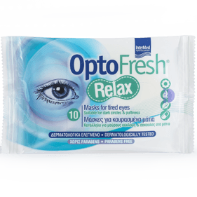 Intermed Optofresh Relax Μάσκες για Κουρασμένα Μάτια Κατάλληλες & για Μαύρους Κύκλους & Σακούλες 10 Τεμάχια