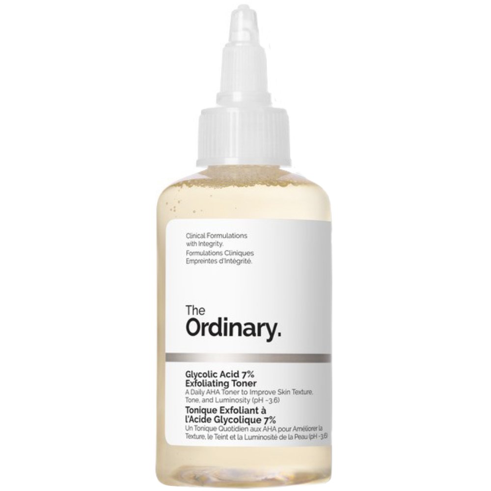 The Ordinary The Ordinary Glycolic Acid 7% Exfoliating Toner Τόνερ Προσώπου με Γλυκολικό Οξύ για Επιδερμίδα Φωτεινή & Λεία 240ml