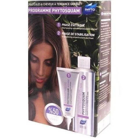 Phyto Phytosquam Set Anti Dandruff Moisturizing Shampoo 200ml & Intense Anti Dandruff Treatment Shampoo 100ml -50% στο 2ο Προιόν