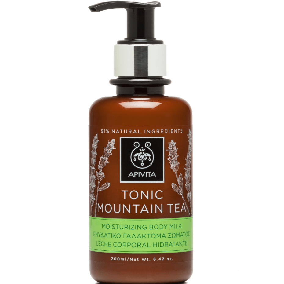 Apivita Tonic Mountain Tea Moisturizing Body Milk Γαλάκτωμα Σώματος 200ml