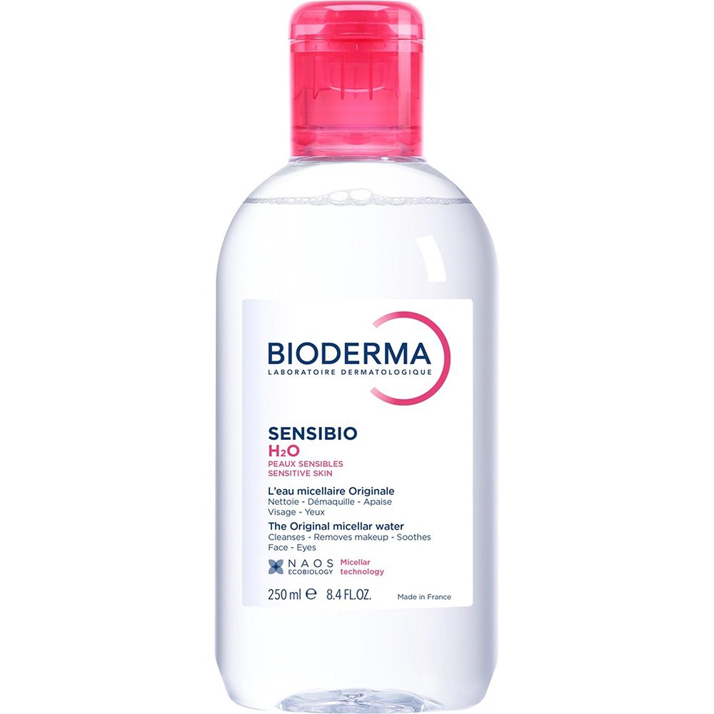 Bioderma Sensibio H2O Micellar Water Μικυλλιακό Νερό Καθαρισμού & Ντεμακιγιάζ Προσώπου & Ματιών για Ευαίσθητες Επιδερμίδες 250ml