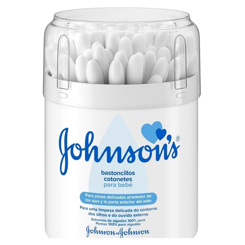 Johnsons Baby Cotton Buds Μπατονέτες – 100 τμχ