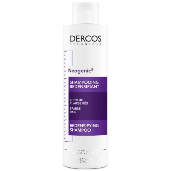 Vichy Dercos Neogenic Redensifying Shampoo Άυξηση Πυκνότητας Του Τριχωτού Της Κεφαλής  200ml