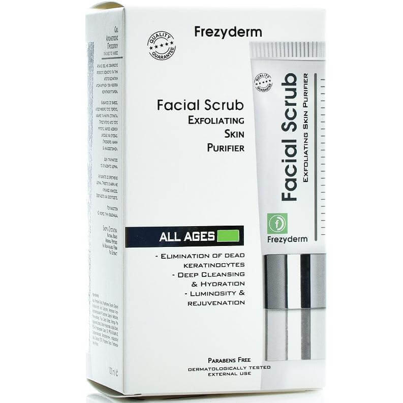 Frezyderm Facial Scrub Gel Απολεπιστικό Gel Προσώπου 100ml