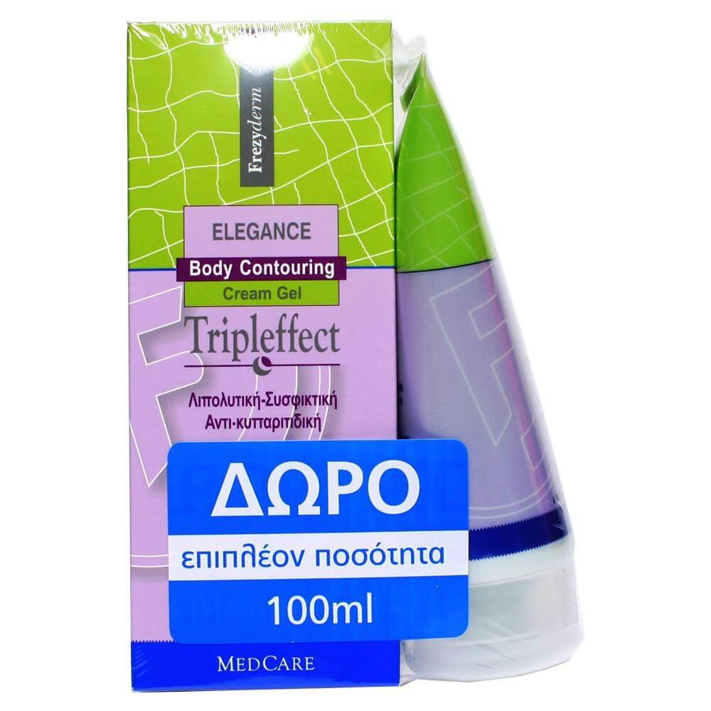Frezyderm Tripleffect Promo Slimming – Firming – Anti-Cellulitis Cream Gel Αδυνατιστική Κρέμα Σώματος 150ml & Δώρο Επιπλέον 100m