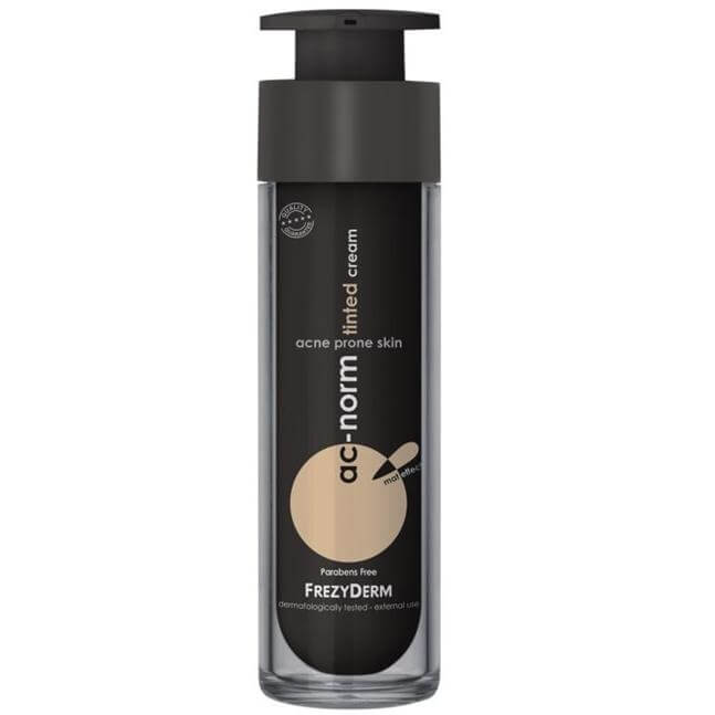 Frezyderm Ac-Norm Tinted Cream Έγχρωμη Επικαλυπτική Κρέμα Για Την Ακνεϊκή Επιδερμίδα 50ml