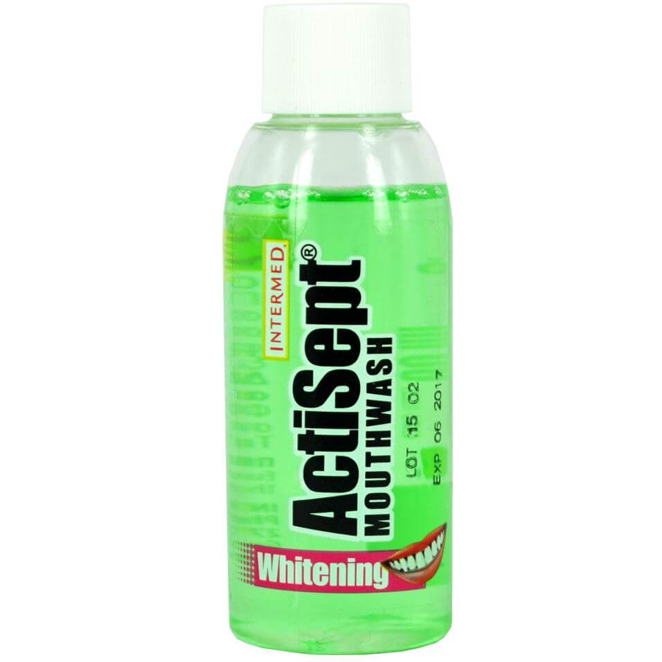 Actisept Mouthwash Whitening Φυσικά Λευκά Δόντια με Υπέροχη Γεύση 60ml