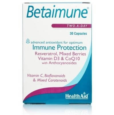 Health Aid Betaimune Αντιοξειδωτικός Συνδυασμός 30caps