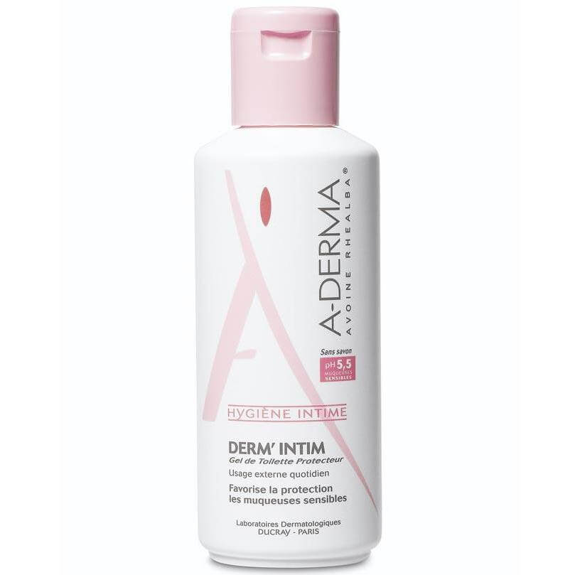 A-Derma DermIntim PH 5.5 Απαλό Καθαριστικό Ευαίσθητης Περιοχής 200ml