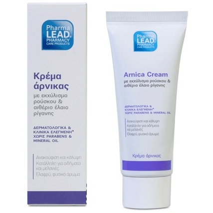 Pharmalead Arnica Cream Κρέμα Κατάλληλη Για Την Ανακούφιση Και Κάλυψη Μωλώπων Και Οιδημάτων 50ml