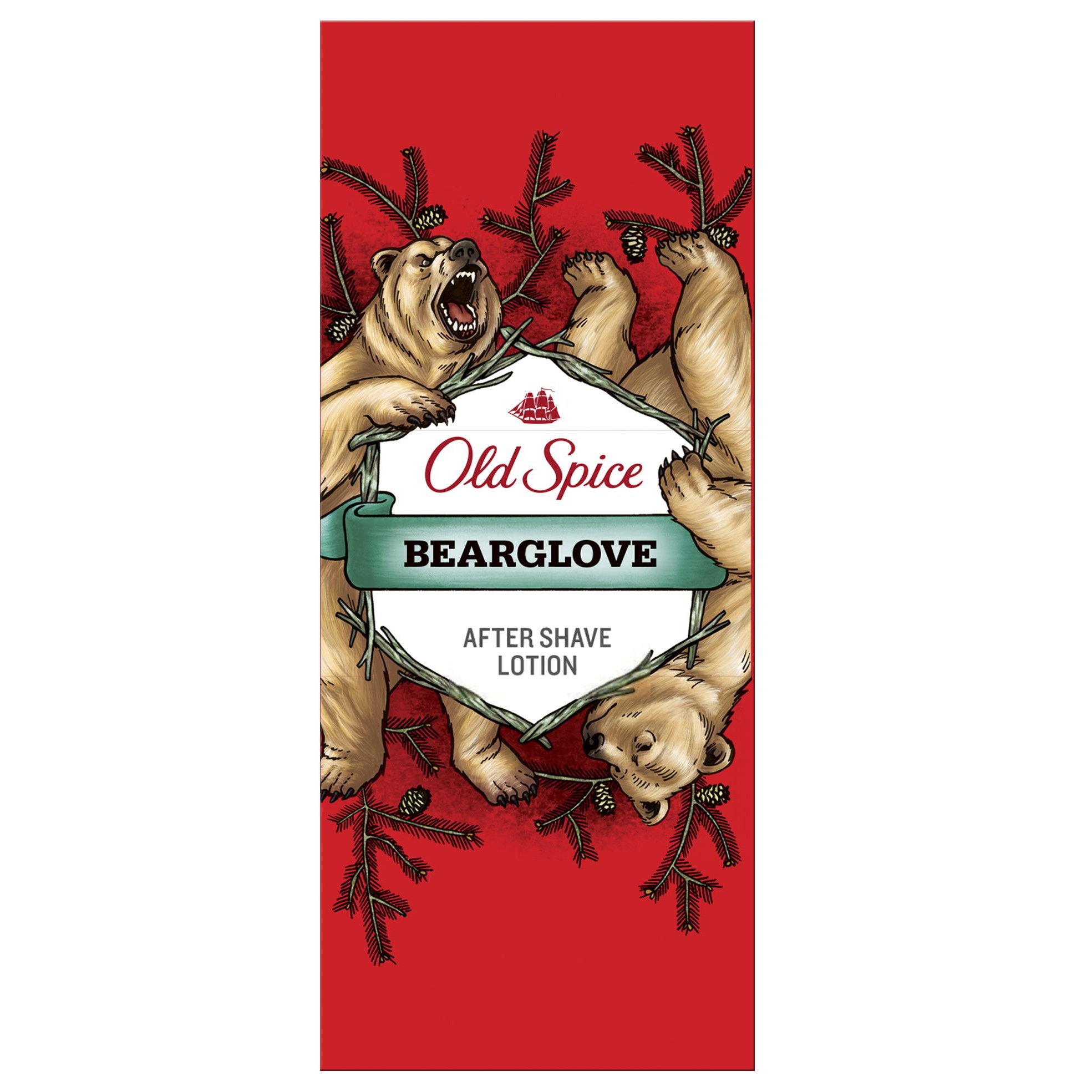 Old Spice Bearglove After Shave Lotion για Μετά το Ξύρισμα 100ml