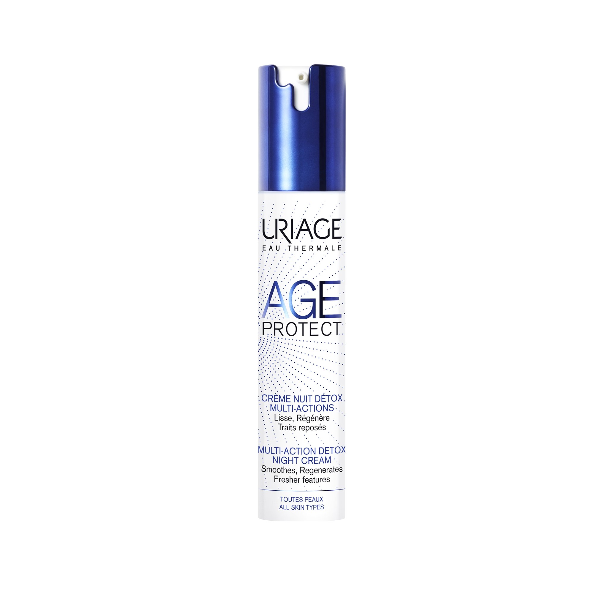 Uriage Eau Thermale Age Protect Night Cream Καταπολεμά τα Σημάδια Γήρανσης και Βελτιώνει την Οξυγόνωση του Δέρματος 40ml