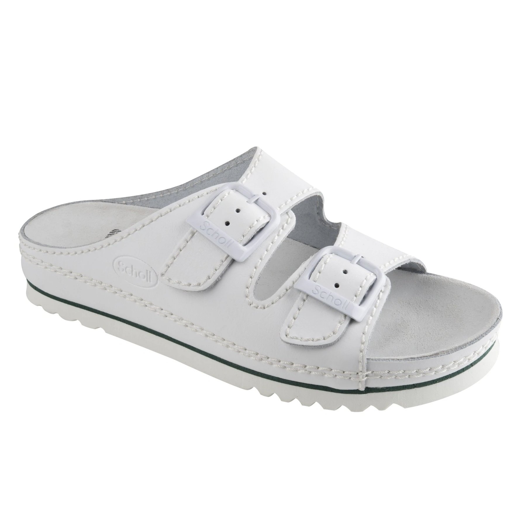 Scholl Shoes AirBag White Ανατομικά Καλοκαιρινά Παπούτσια σε Λευκό Χρώμα, Χαρίζουν Σωστή Στάση & Φυσικό, Χωρίς Πόνο Βάδισμα 1 Ζευγάρι – 38