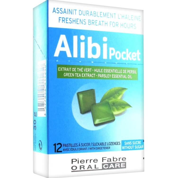 Alibi Pocket Παστίλιες για Δροσερή Αναπνοή 12τμχ