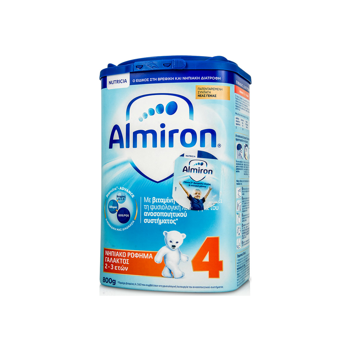 Nutricia Almiron 4 Νηπιακό Ρόφημα Γάλακτος 2-3 Ετών 800gr
