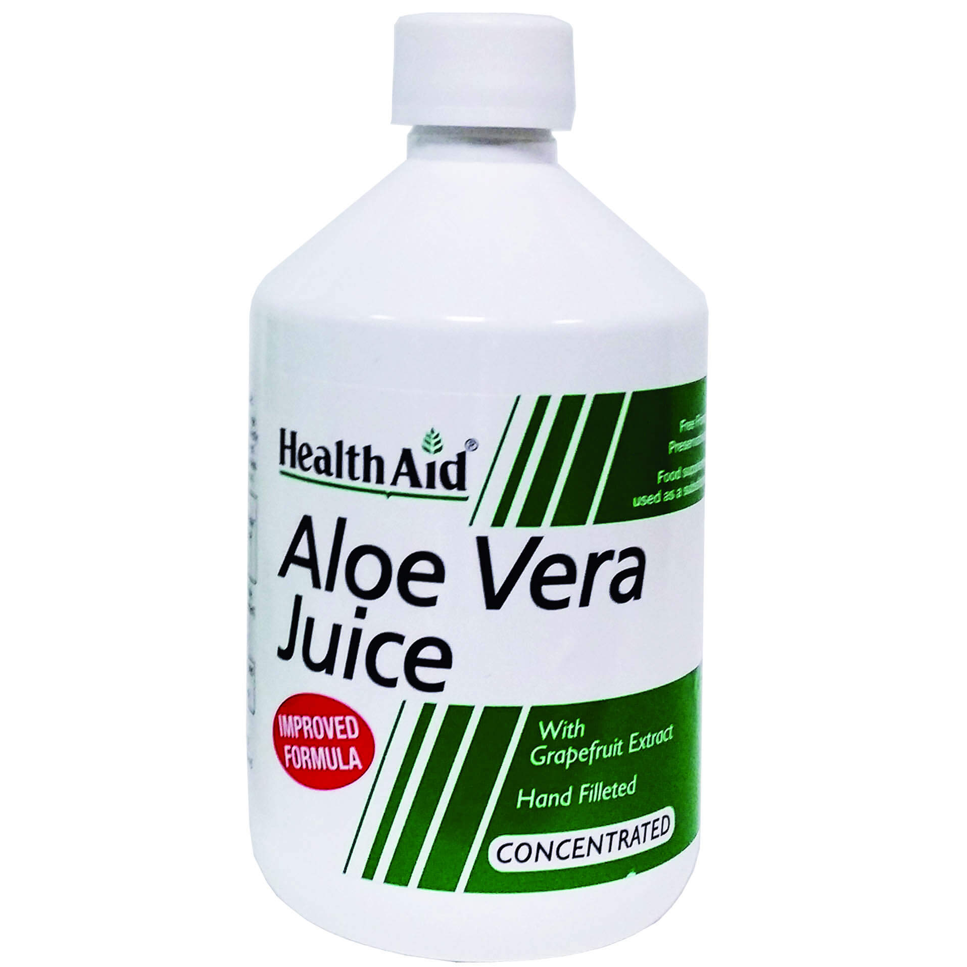 Health Aid Aloe Vera Juice Χυμός Από Φρέσκο Φυτό Αλόης 500ml