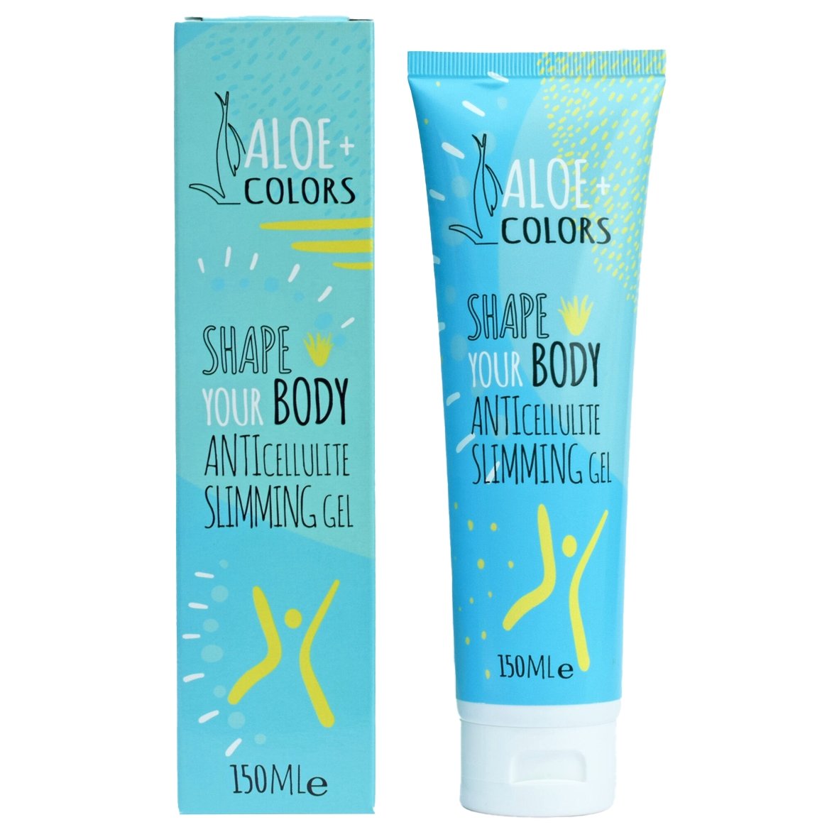 Aloe+ Colors Shape Your Body Anti-Cellulite Slimming Gel Αδυνατιστικό Gel Σώματος με Λεπτόρρευστη Υφή, Κατά της Κυτταρίτιδας & του Τοπικού Πάχους 150ml