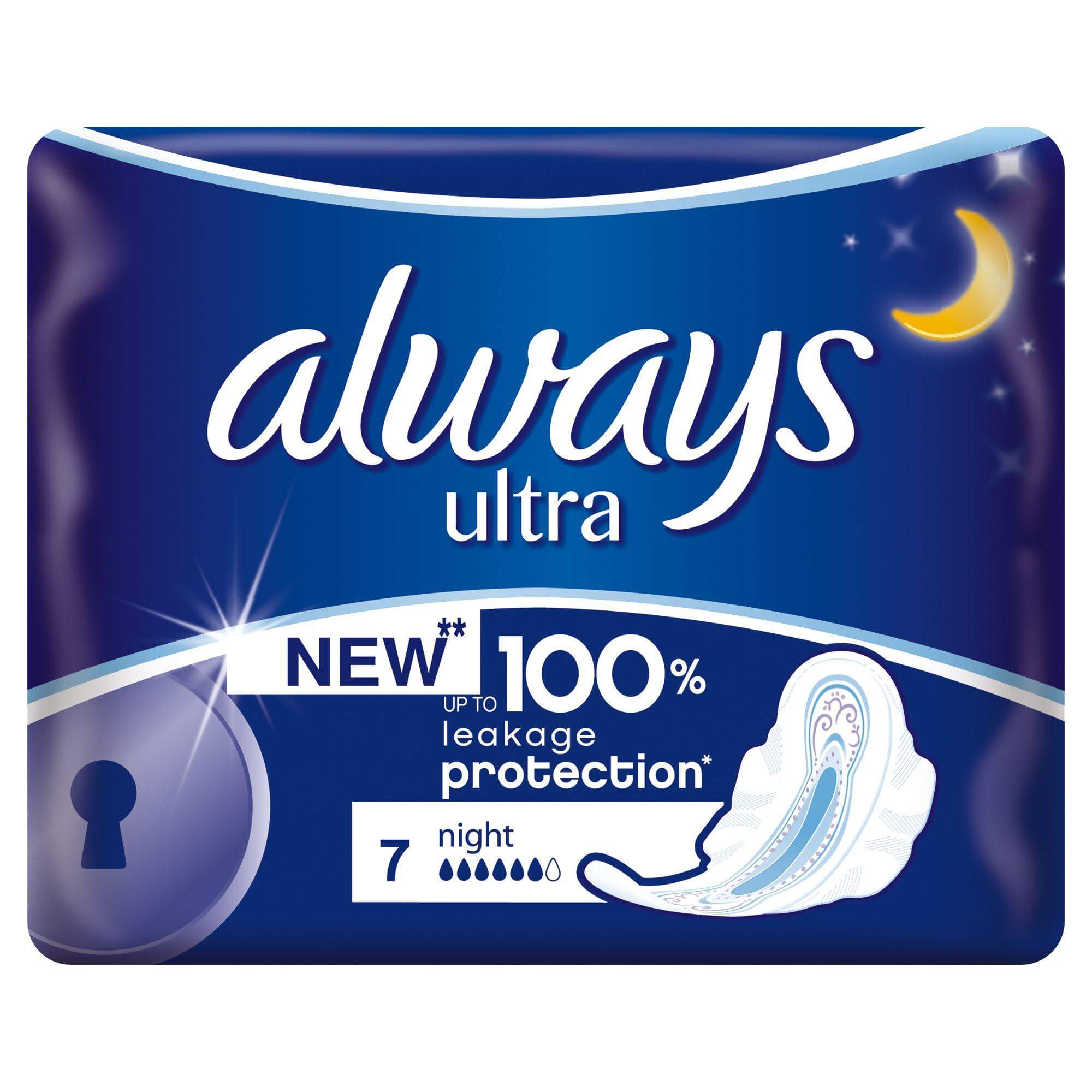 Always Ultra Night Σερβιέτες Με Φτερά 7 Τεμάχια