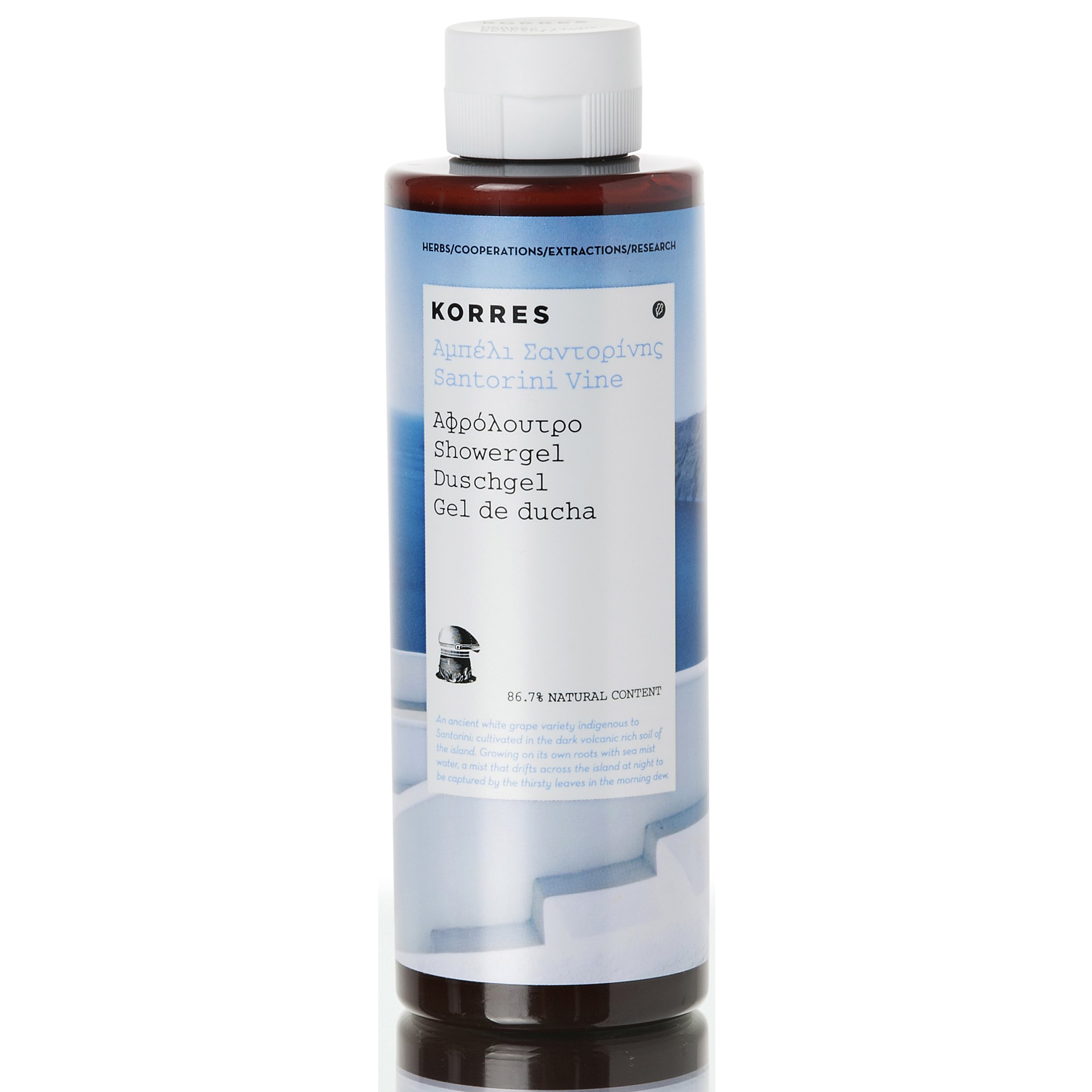 Korres Αφρολουτρο με Άρωμα Αμπέλι Σαντορίνης 250ml