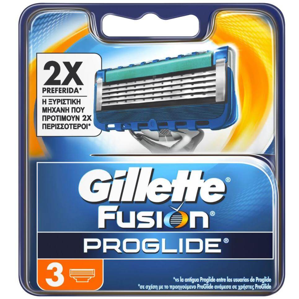 Gillette Fusion Proglide Ανταλλακτικά 3 τεμάχια