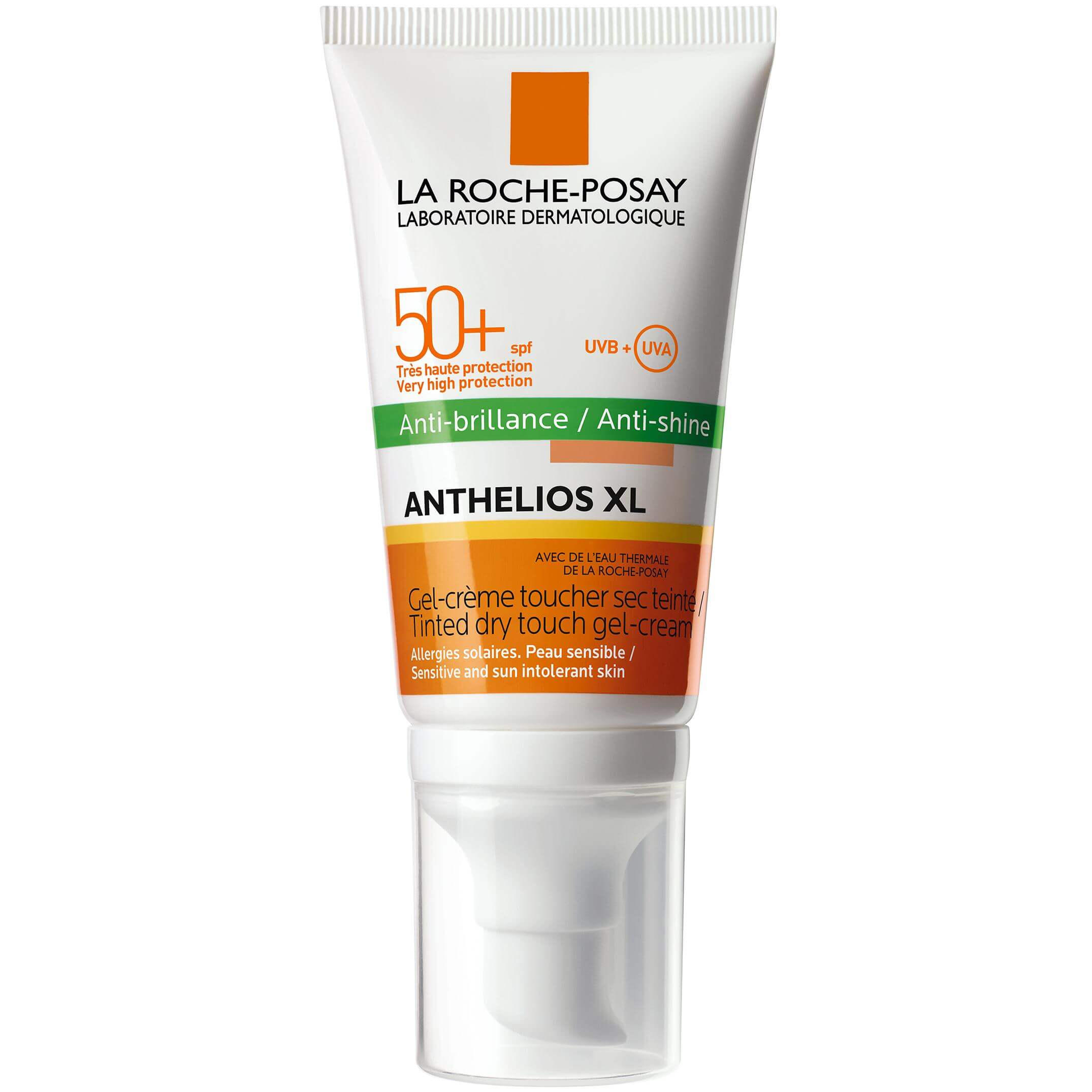 La Roche-Posay Anthelios Anti-brillance Tinted Spf50+ Αντηλιακή Gel Κρέμα Προσώπου με Χρώμα για Ματ Αποτέλεσμα 50ml
