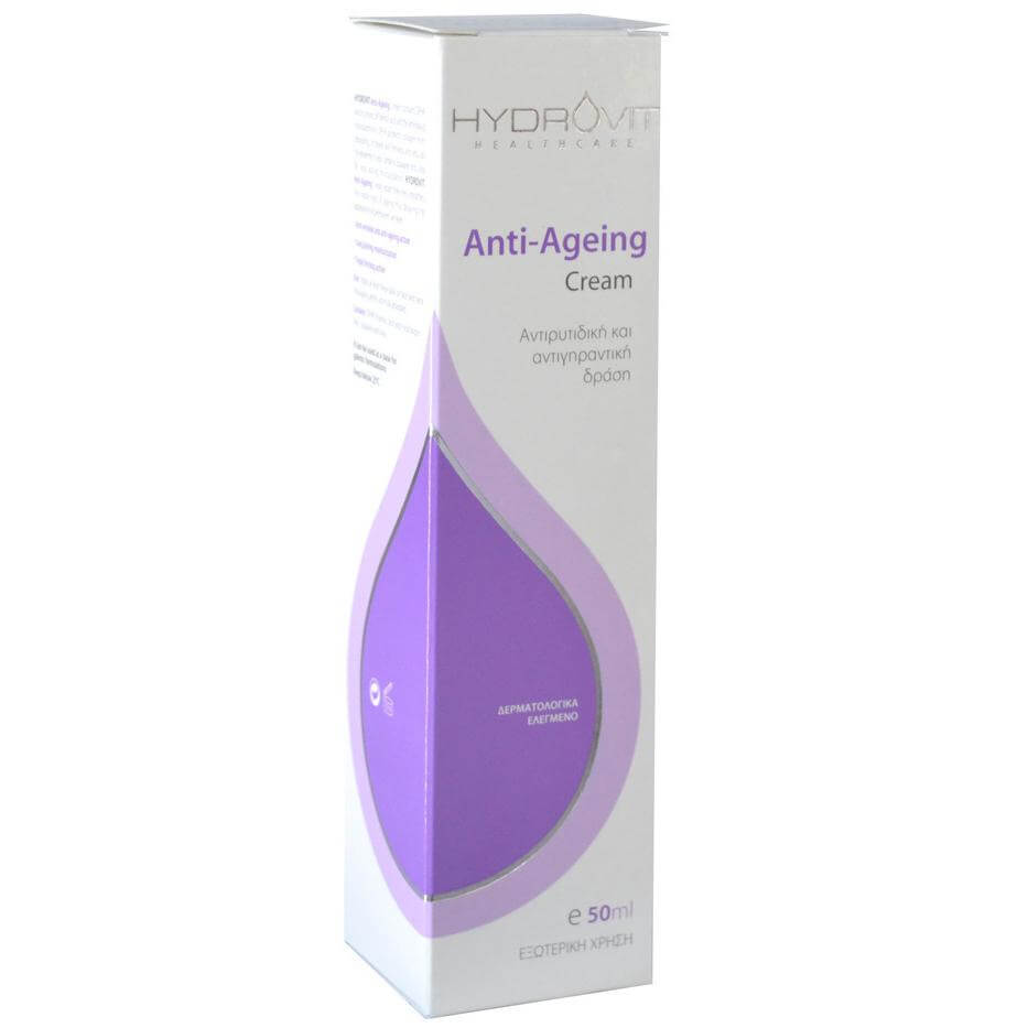 Target Pharma Hydrovit Anti-Ageing Cream Κρέμα με Αντιρυτιδική και Αντιγηραντική Δράση 50ml