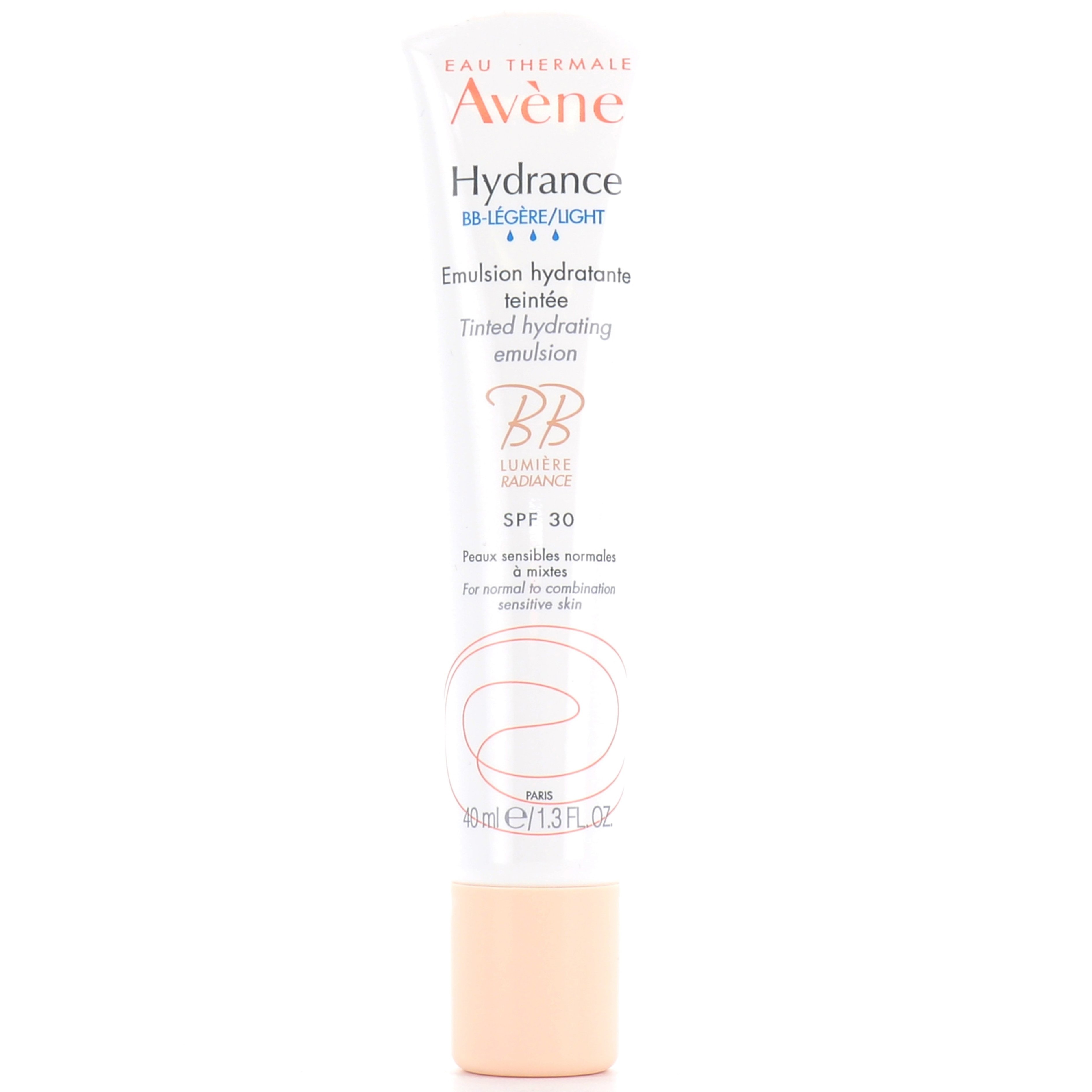 Avene Hydrance BB Lumière Spf30 Legere Emulsion Hydratante Ενυδατική Φροντίδα, Φυσική Λάμψη & Ομοιομορφία στην Επιδερμίδα 40ml
