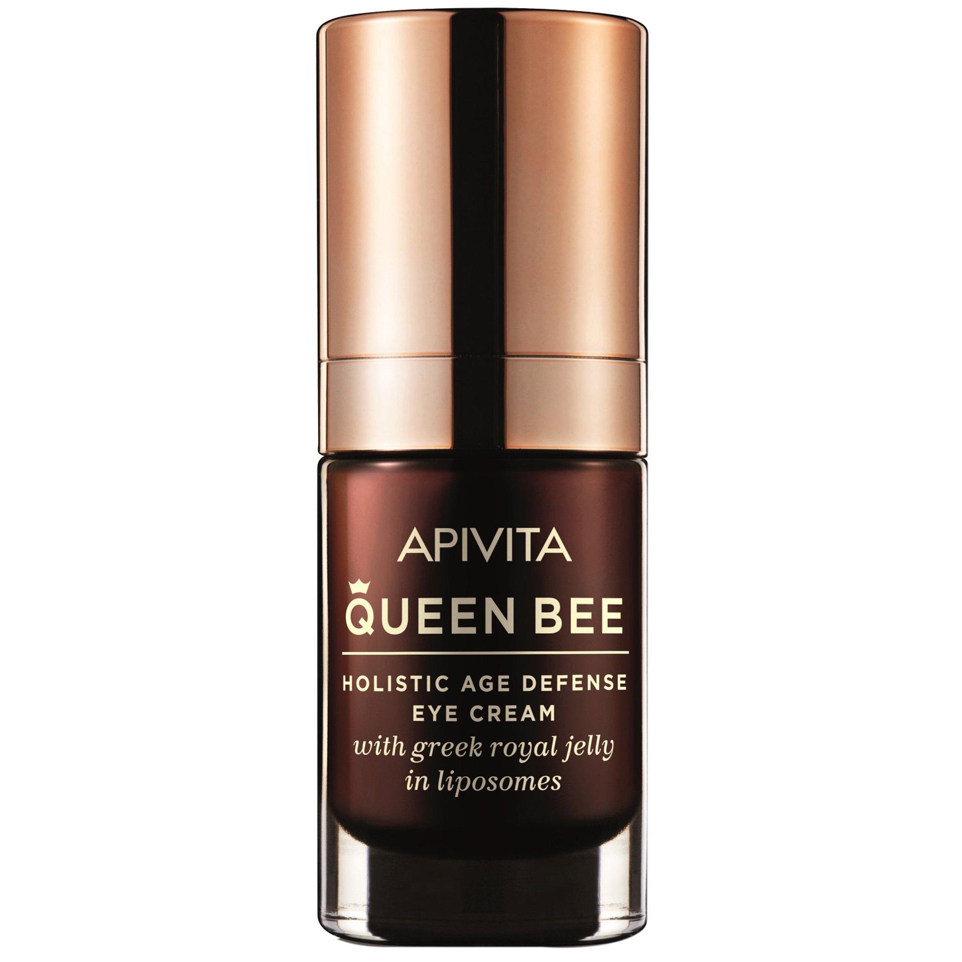 Queen Bee Holistic Age Defence Eye Cream With Greek Royal Jelly In Liposomes 15ml – Apivita,Κρέμα Ματιών Ολιστικής Αντιγήρανσης