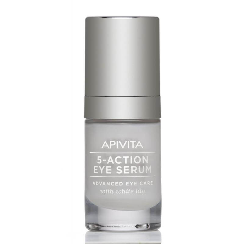 Apivita 5-Action Eye Serum Εντατική Φροντίδα για τα Μάτια 15ml