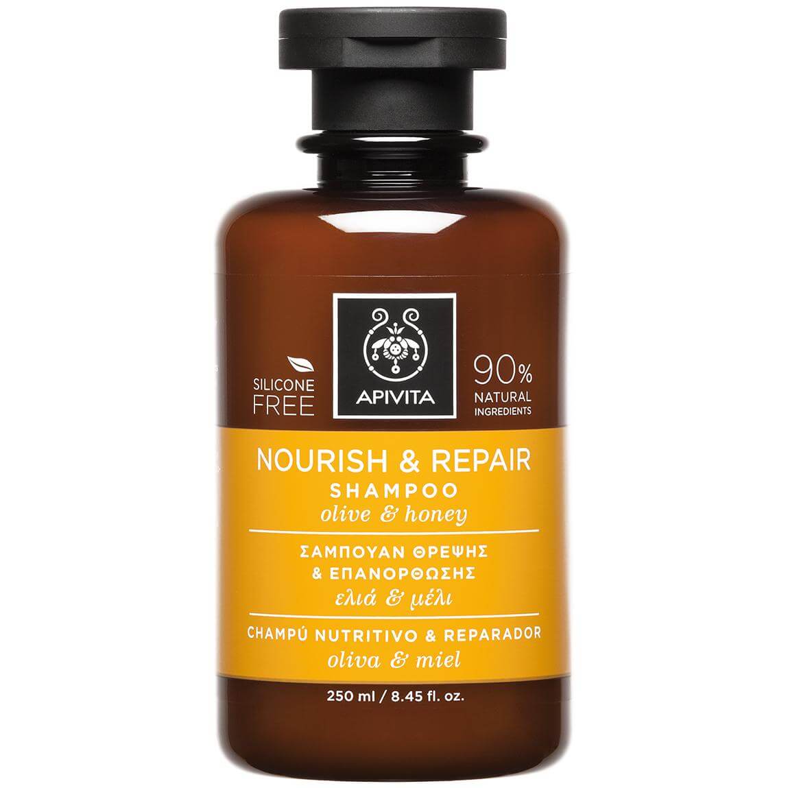 Apivita Nourish & Repair Σαμπουάν για Θρέψη & Αναδόμηση με Ελιά & Μέλι 250ml