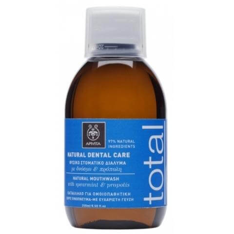 Apivita Natural Dental Care Φυσικό Στοματικό Διάλυμα Με Πρόπολη & Δυόσμο 250ml