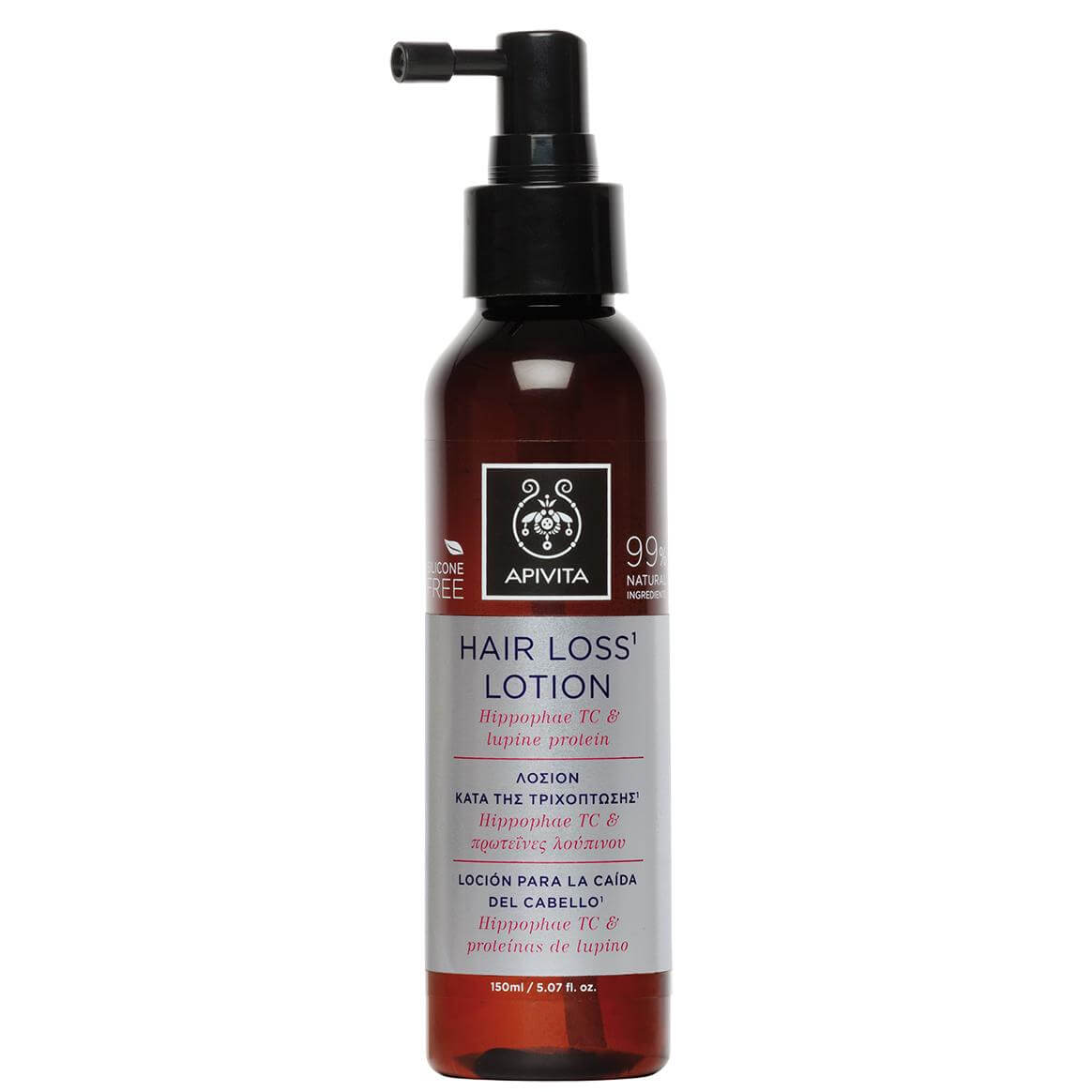 Apivita Hair Loss Lotion Hippophae TC & Πρωτείνες Λούπινου, Λοσιόν Κατά της Τριχόπτωσης 150ml