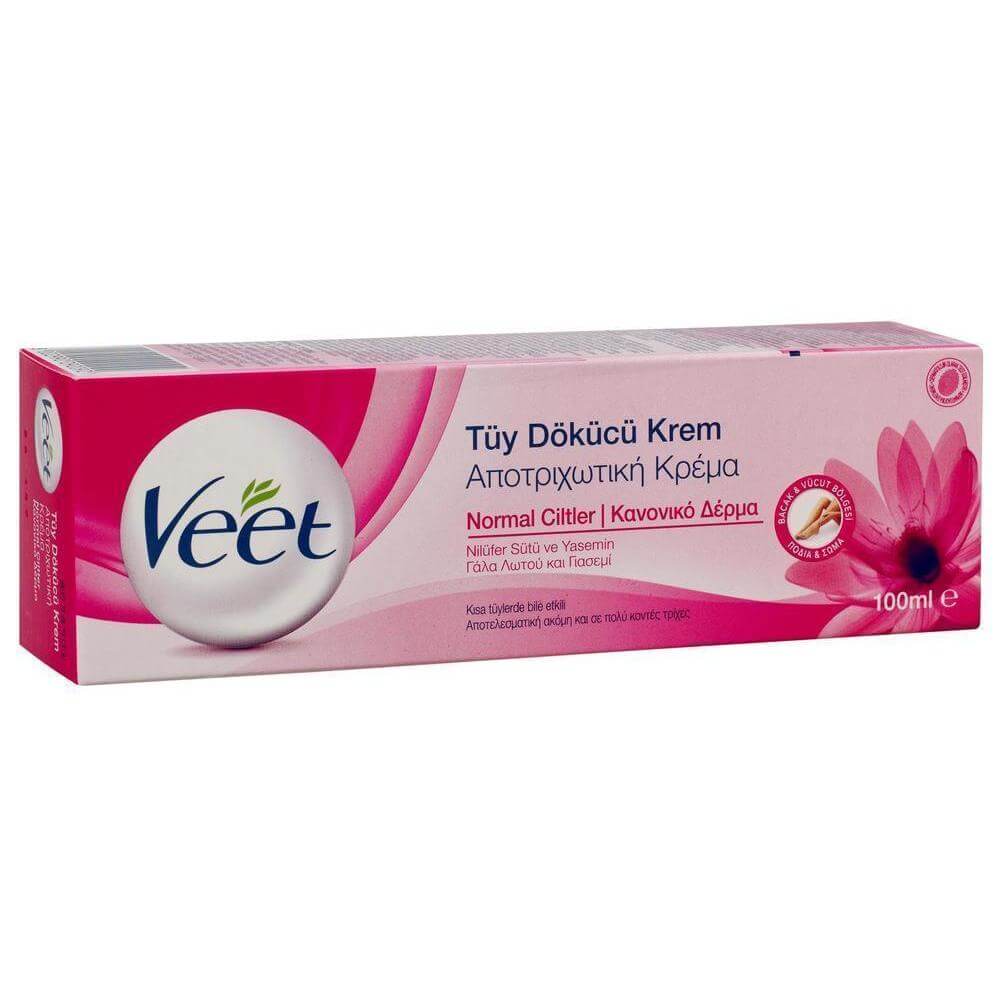 Veet Αποτριχωτική Κρέμα Για Κανονικές Επιδερμίδες 100ml