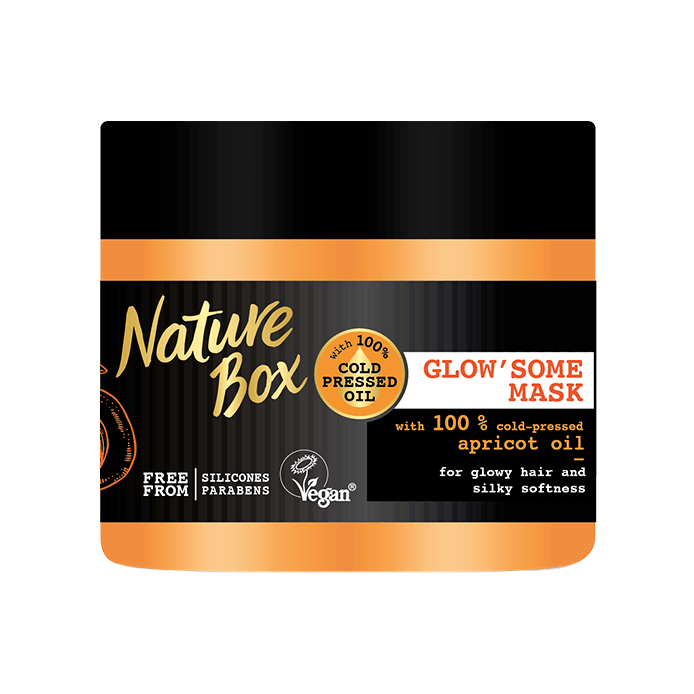 Nature Box Glow’Some Mask Apricot για Λάμψη με Έλαιο Βερίκοκου 200 ml