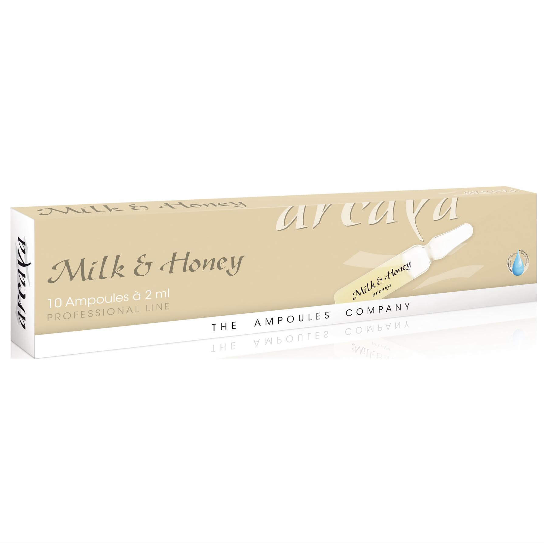 Arcaya Milk & Honey Ampoules Αντιμικροβιακή Δράση για τα Λιπαρά και Ακνεϊκά Δέρματα 10x2ml