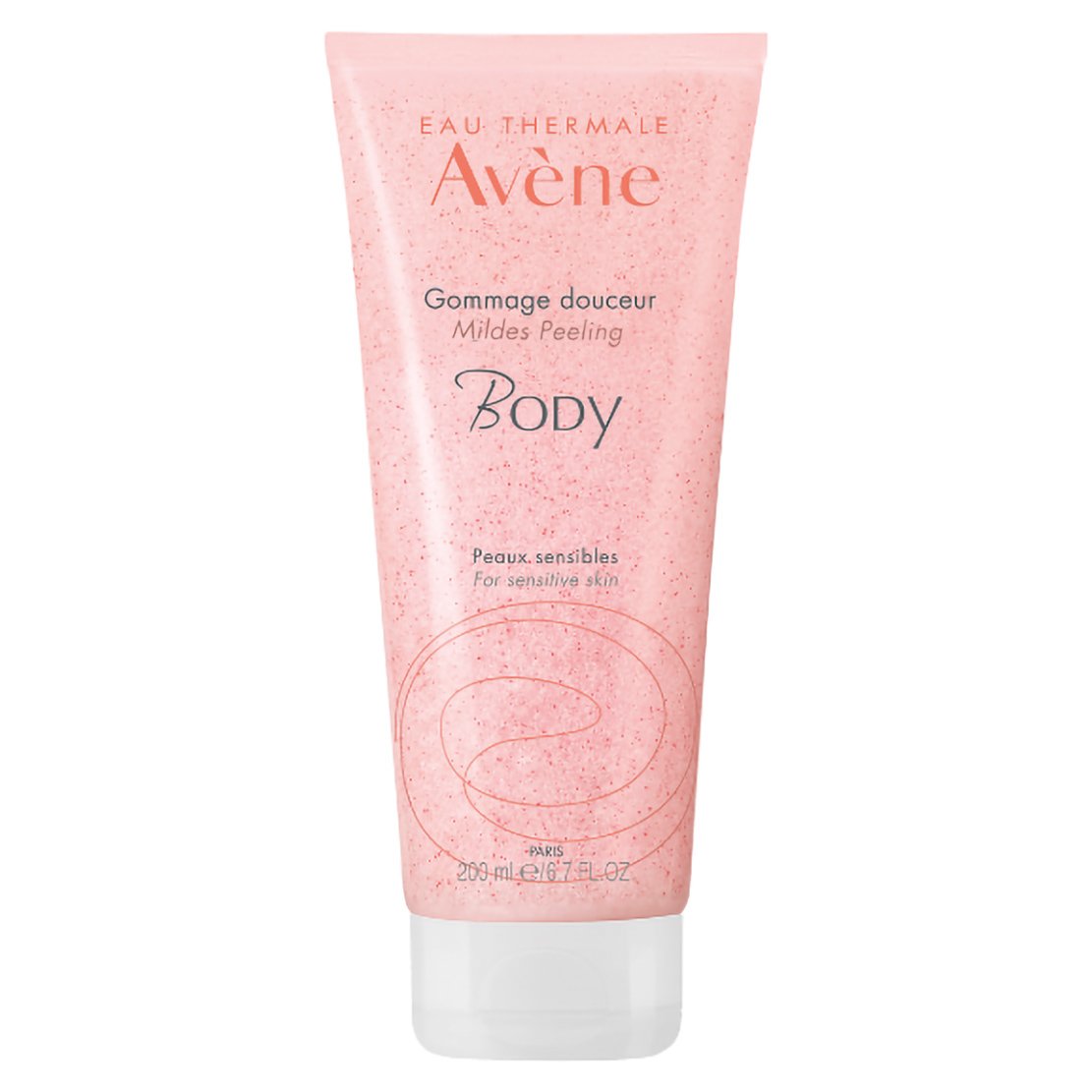 Avene Gommage Douceur Mildes Peeling Body Gel Λεπτόρρευστο Απολεπιστικό Gel Σώματος για Ευαίσθητη Επιδερμίδα 200ml