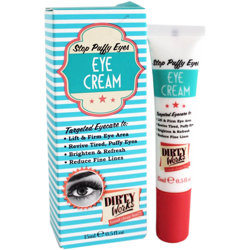 Dirty Works Stop Puffy Eyes Eye Cream Κρέμα Ματιών για τις Σακούλες 15ml