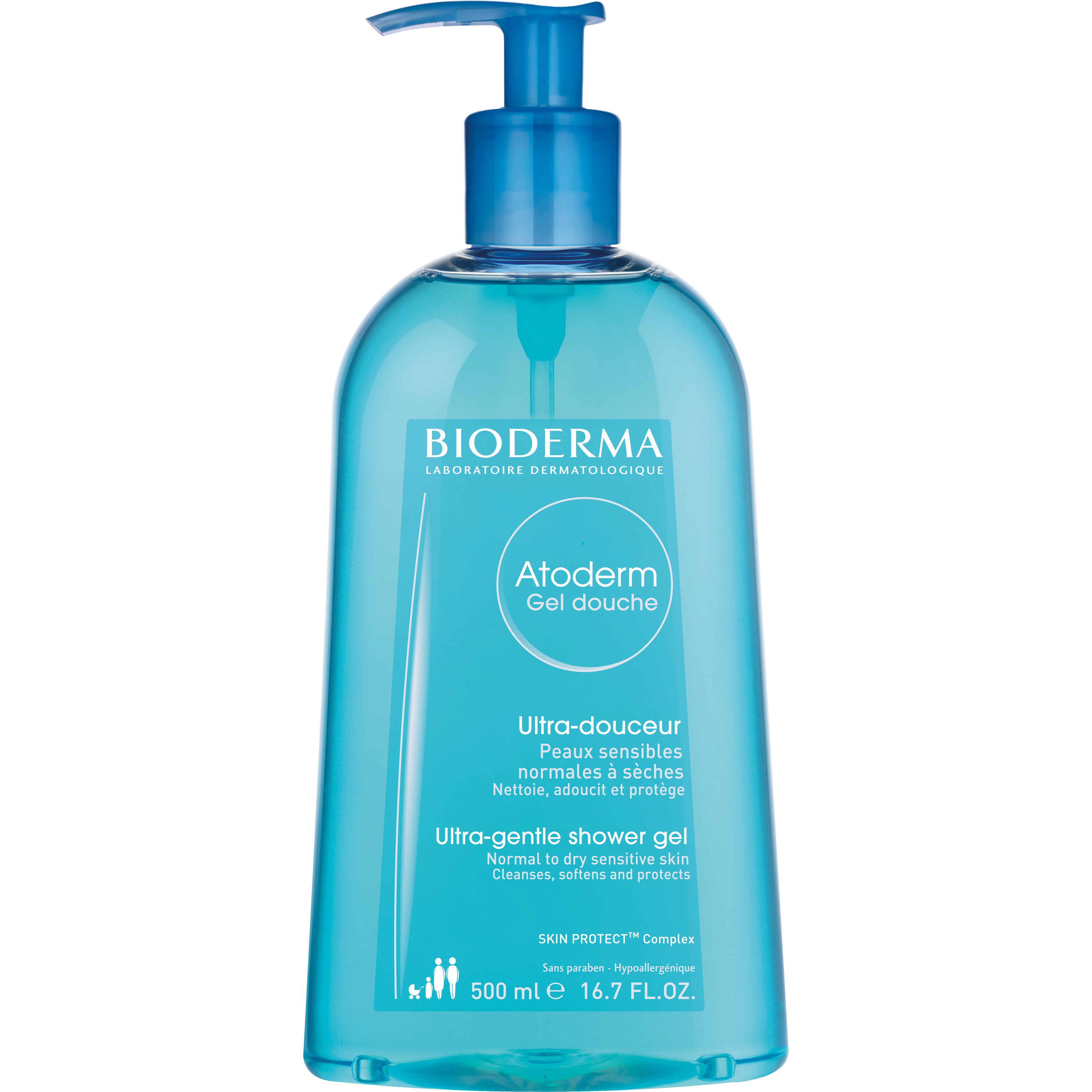 Bioderma Atoderm Gel Douche Ένα Καθημερινό, Απαλό Αφρόλουτρο Χωρίς Σαπούνι που Σέβεται το Δέρμα 500ml