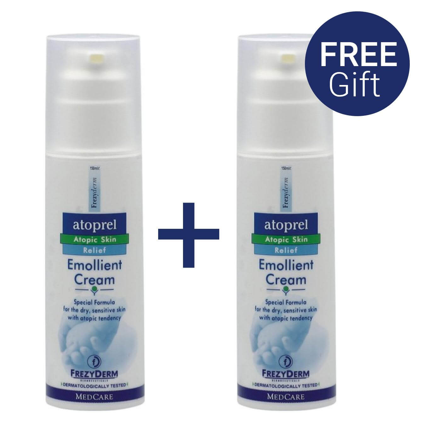 Frezyderm Atoprel Emollient Cream Κρέμα για Ξηρό Δέρμα με Ατοπική Προδιάθεση 150ml & Δώρο Επιλέον Ποσότητα 80ml