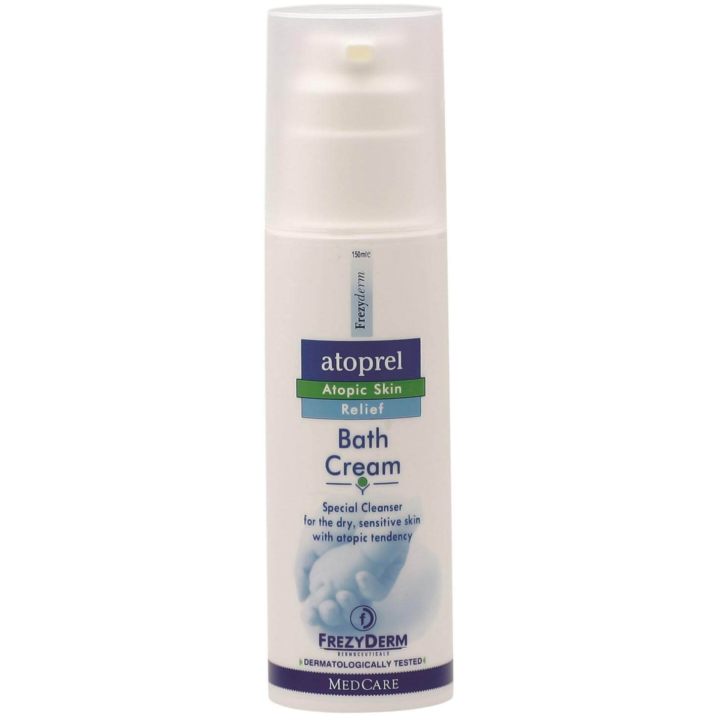 Frezyderm Atoprel Bath Cream Κρεμώδες Καθαριστικό Για Το Ξηρό Αντιδραστικό Ερεθισμένο Ατοπικό Δέρμα 150ml