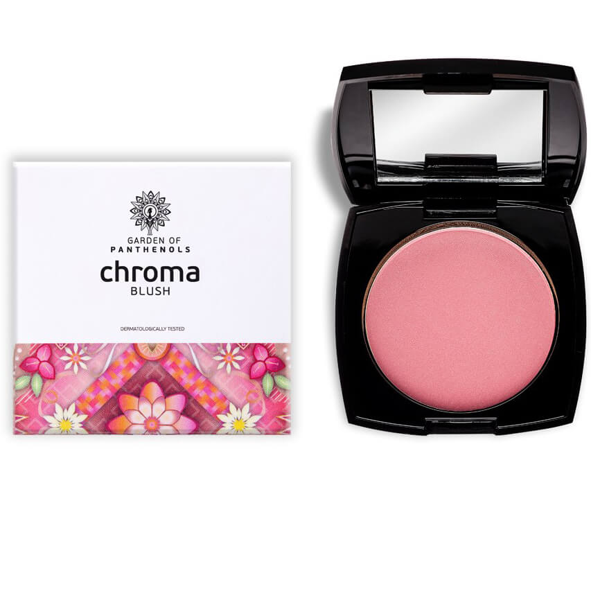 Garden of Panthenols Chroma Blush Απαλό Ρουζ με Μεταξένια Υφή, Μεγάλης Διάρκειας 12gr – Porto