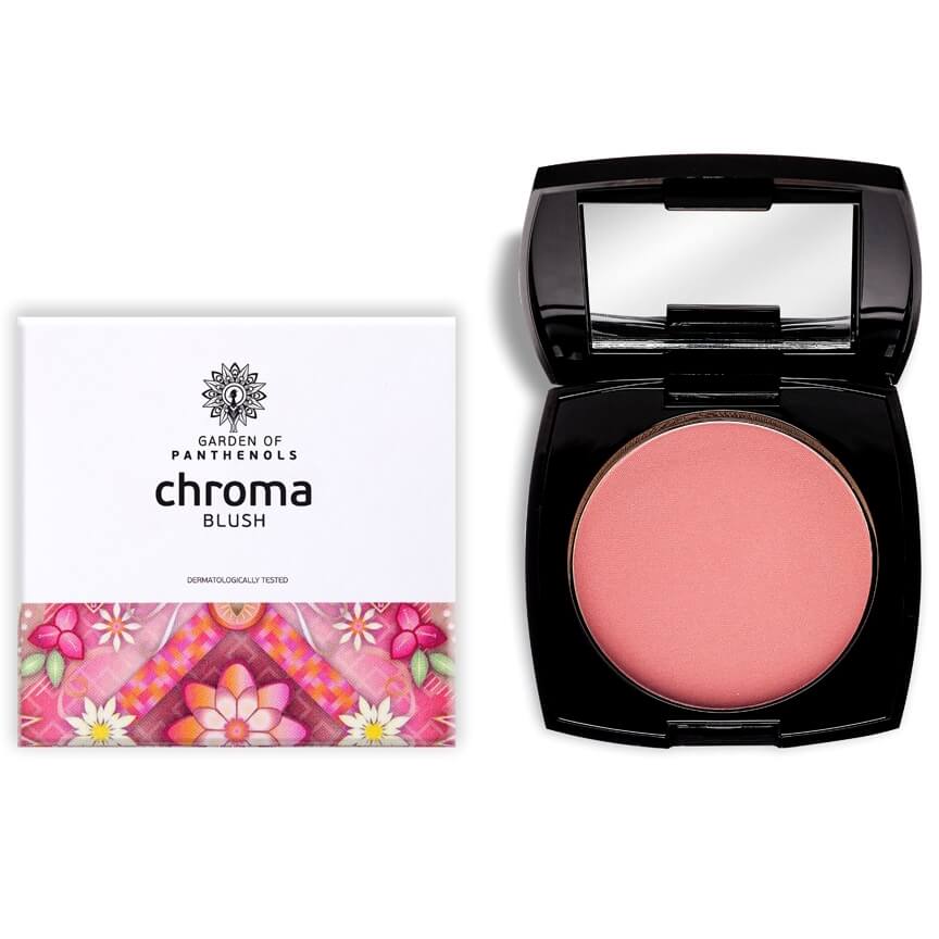 Garden of Panthenols Chroma Blush Απαλό Ρουζ με Μεταξένια Υφή, Μεγάλης Διάρκειας 12gr – Surprise