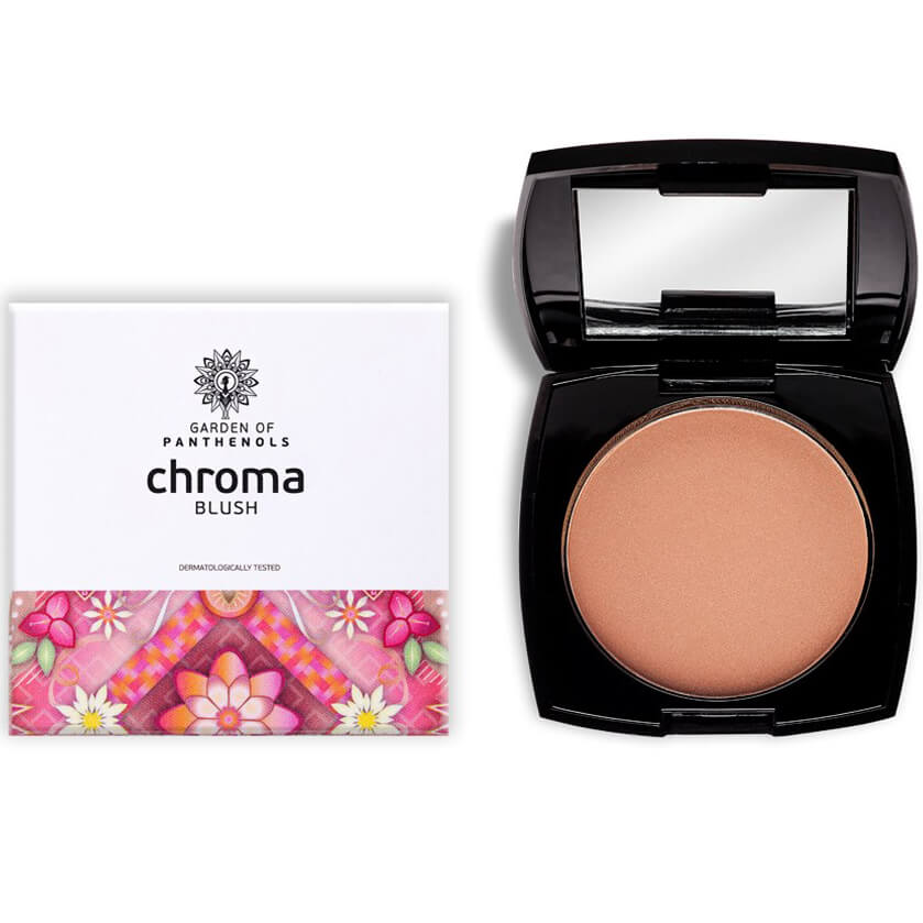 Garden of Panthenols Chroma Blush Απαλό Ρουζ με Μεταξένια Υφή, Μεγάλης Διάρκειας 12gr – Desert