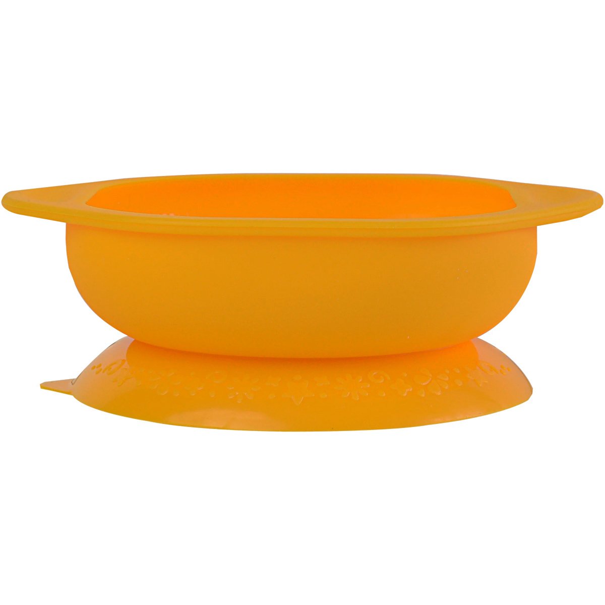 Marcus & Marcus Suction Bowl Μπολ Εκπαιδευτικό Φαγητού Σιλικόνης FDA με Αντιολισθητική Βάση 1 τεμάχιο – πορτοκαλί