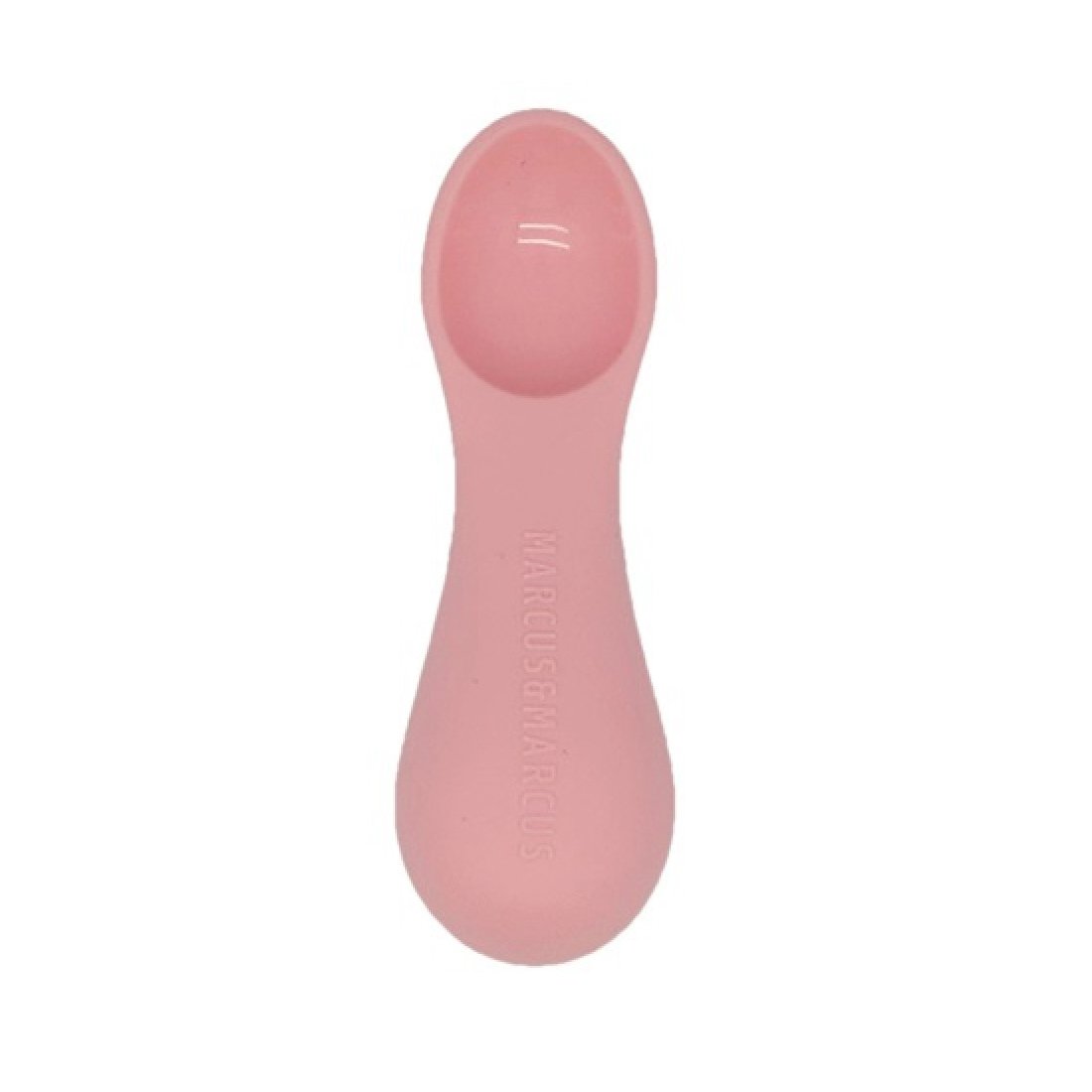 Marcus & Marcus Palm Grasp Self Feeding Spoon Εκπαιδευτικό Κουταλάκι Σιλικόνης 12m+ , 1 Τεμάχιο – ροζ