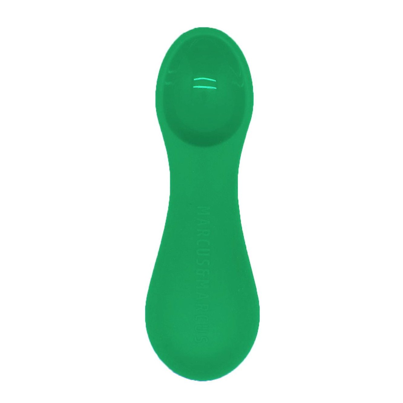 Marcus & Marcus Palm Grasp Self Feeding Spoon Εκπαιδευτικό Κουταλάκι Σιλικόνης 12m+ , 1 Τεμάχιο – πράσινο